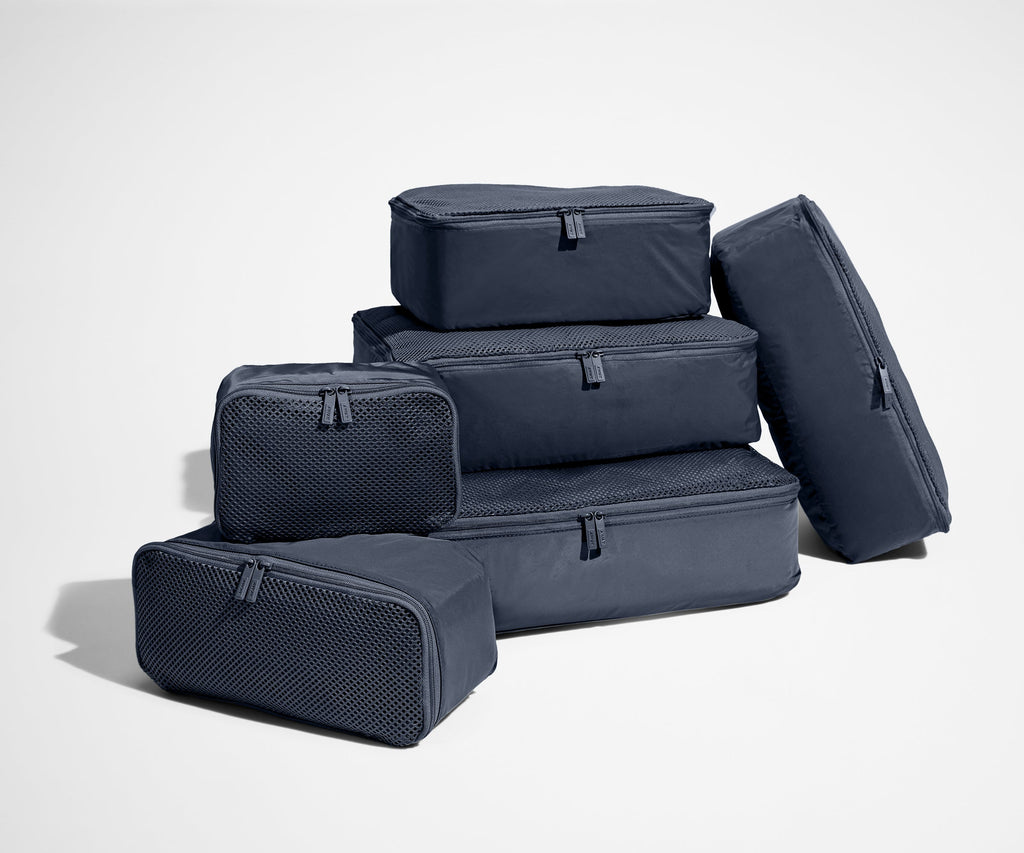 Away Insider Packing Cubes (Set of 6) in Navy Blue