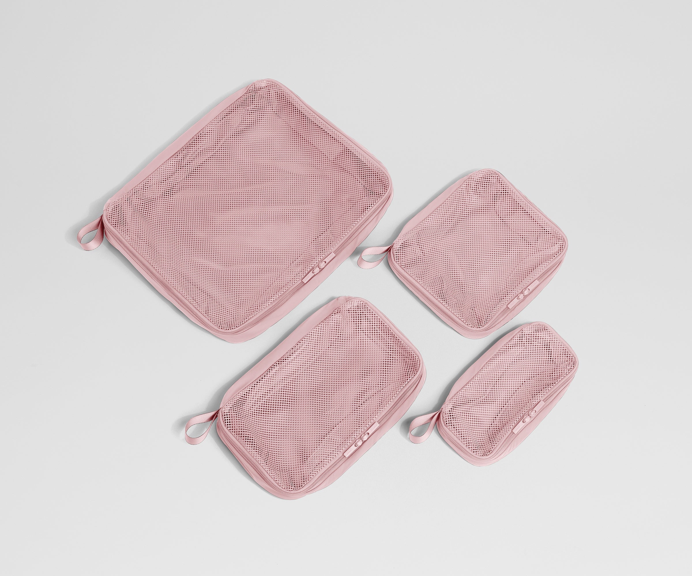 Away Compression Packing Cubes in Blush Pink