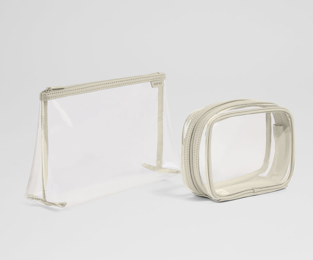 Away Clear Pouch Set Travel Accessory