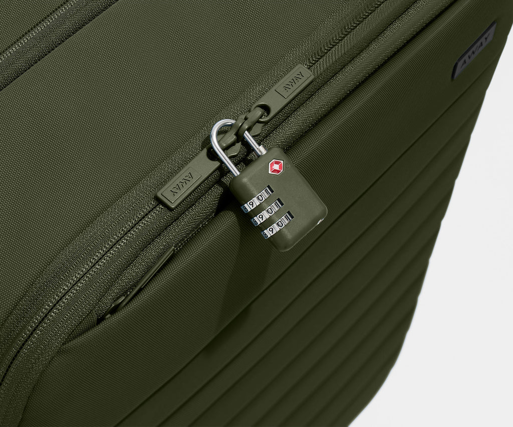 Away Softside Medium Suitcase - Olive Green
