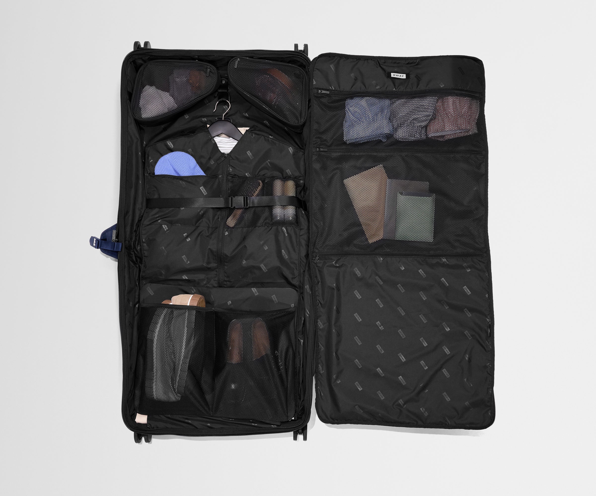 Away Softside Garment Roller Packing Cubes - Navy Blue