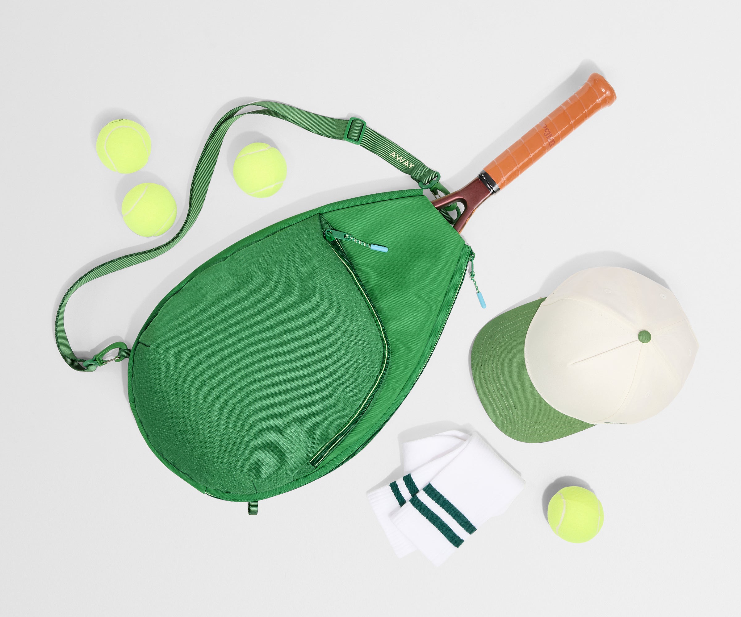 Away Racket Bag Backpack - Clubhouse Green