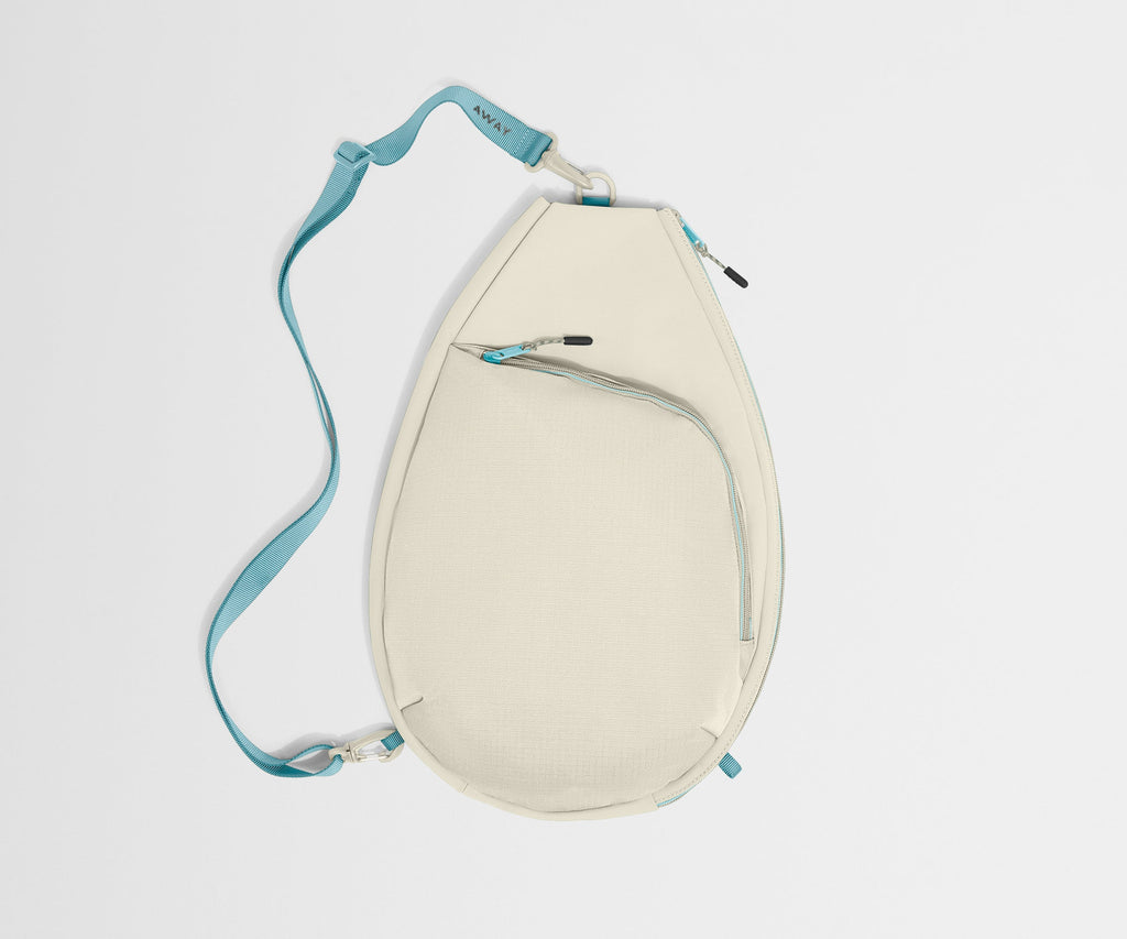 Away Racket Bag Backpack - Salt White