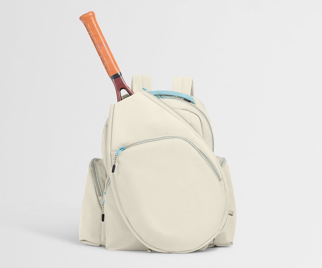 Away Racket Bag Backpack - Salt White