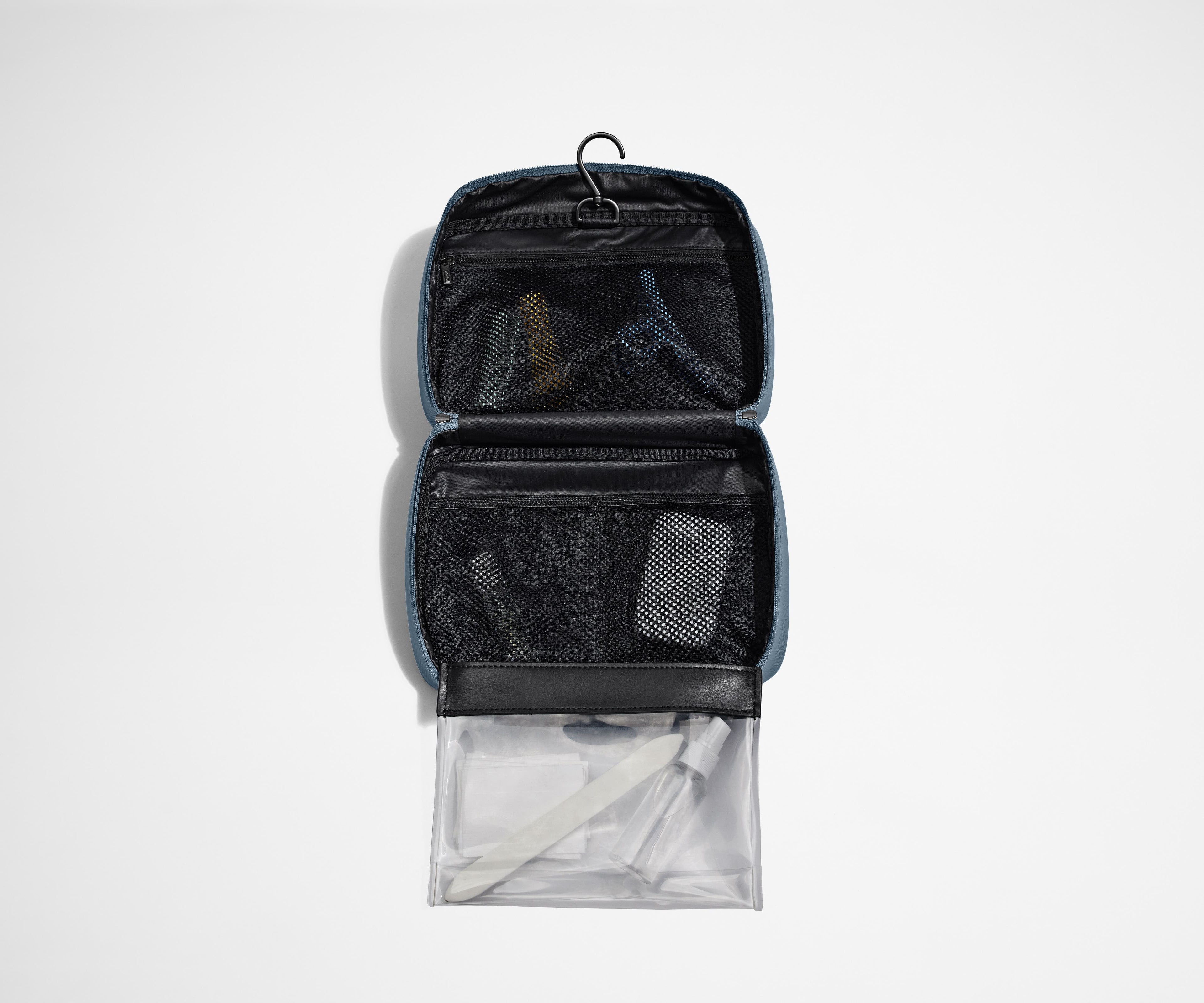 Away The Hanging Toiletry Bag in Coast Blue