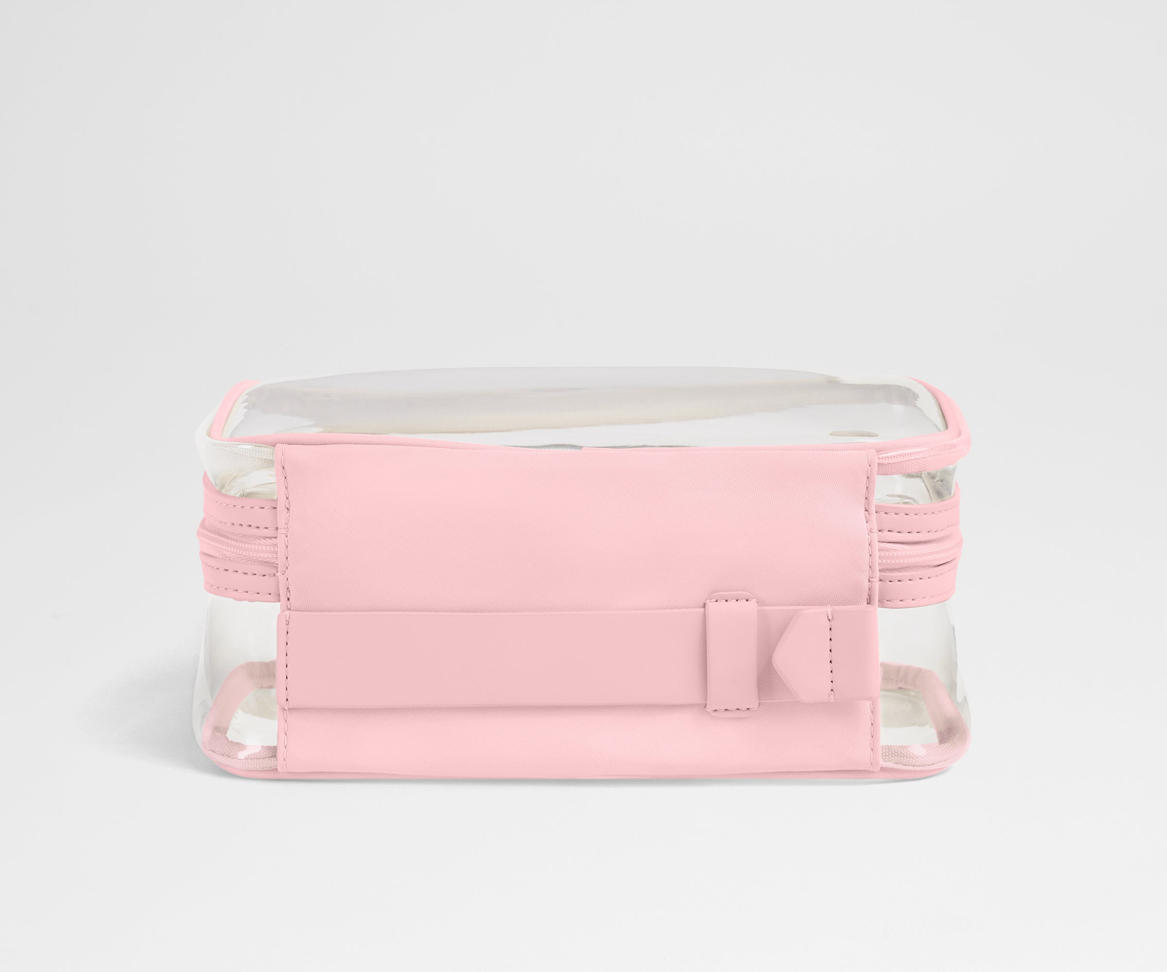 Away Clear Toiletry Bag in Blush Pink