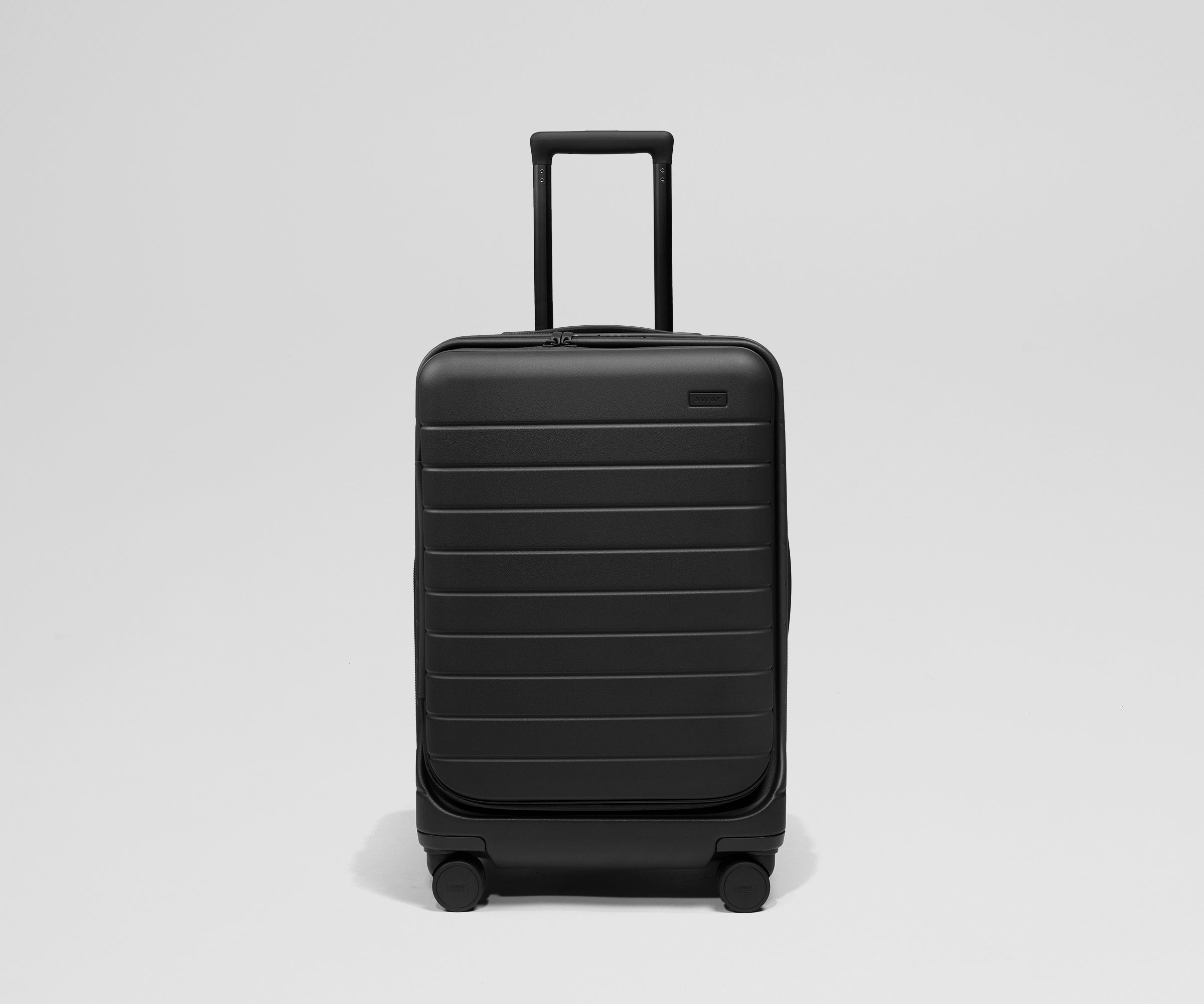 Away Topside Bigger Carry-On Suitcase - Jet Black