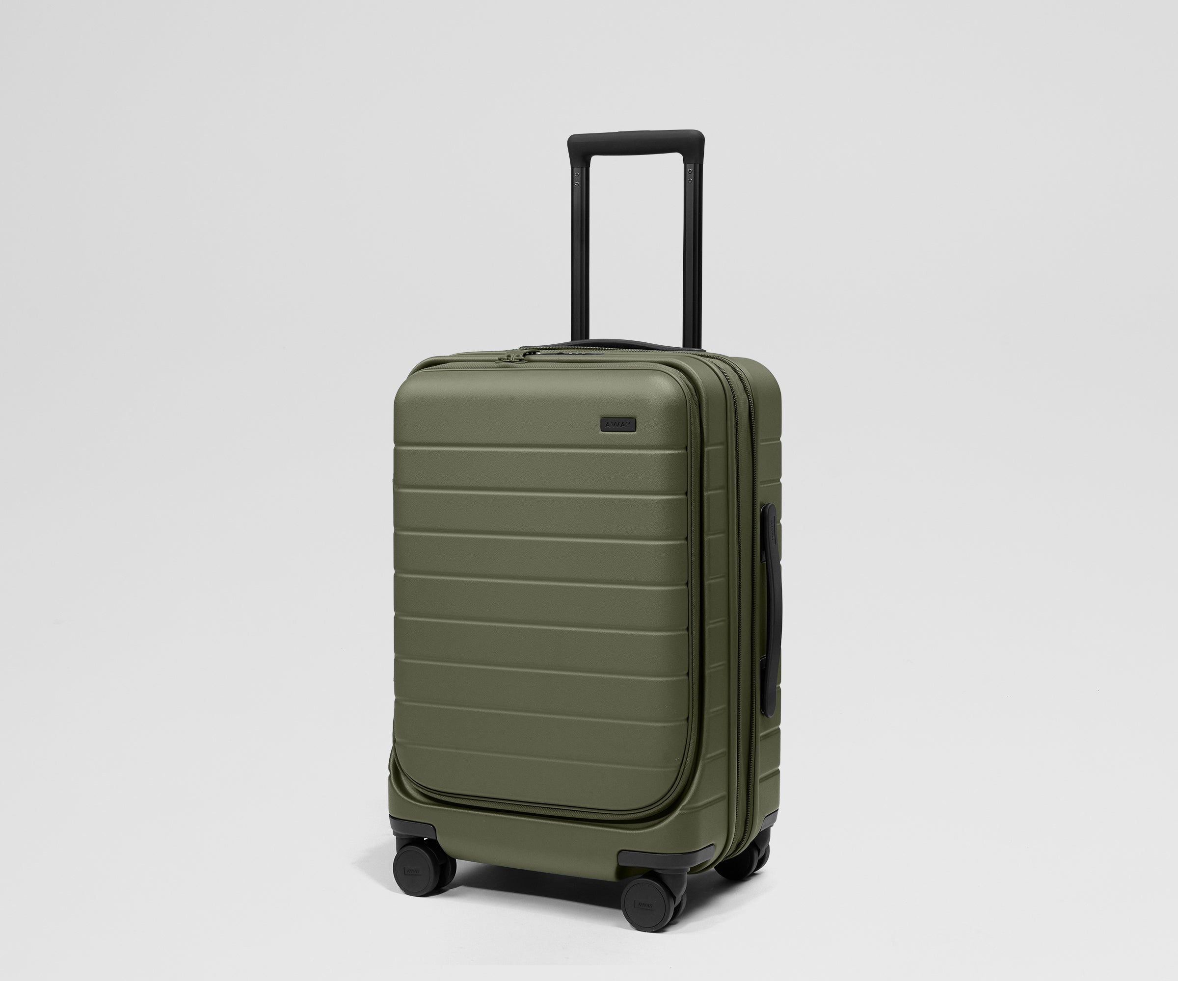 Away Topside Carry-On Suitcase - Olive Green