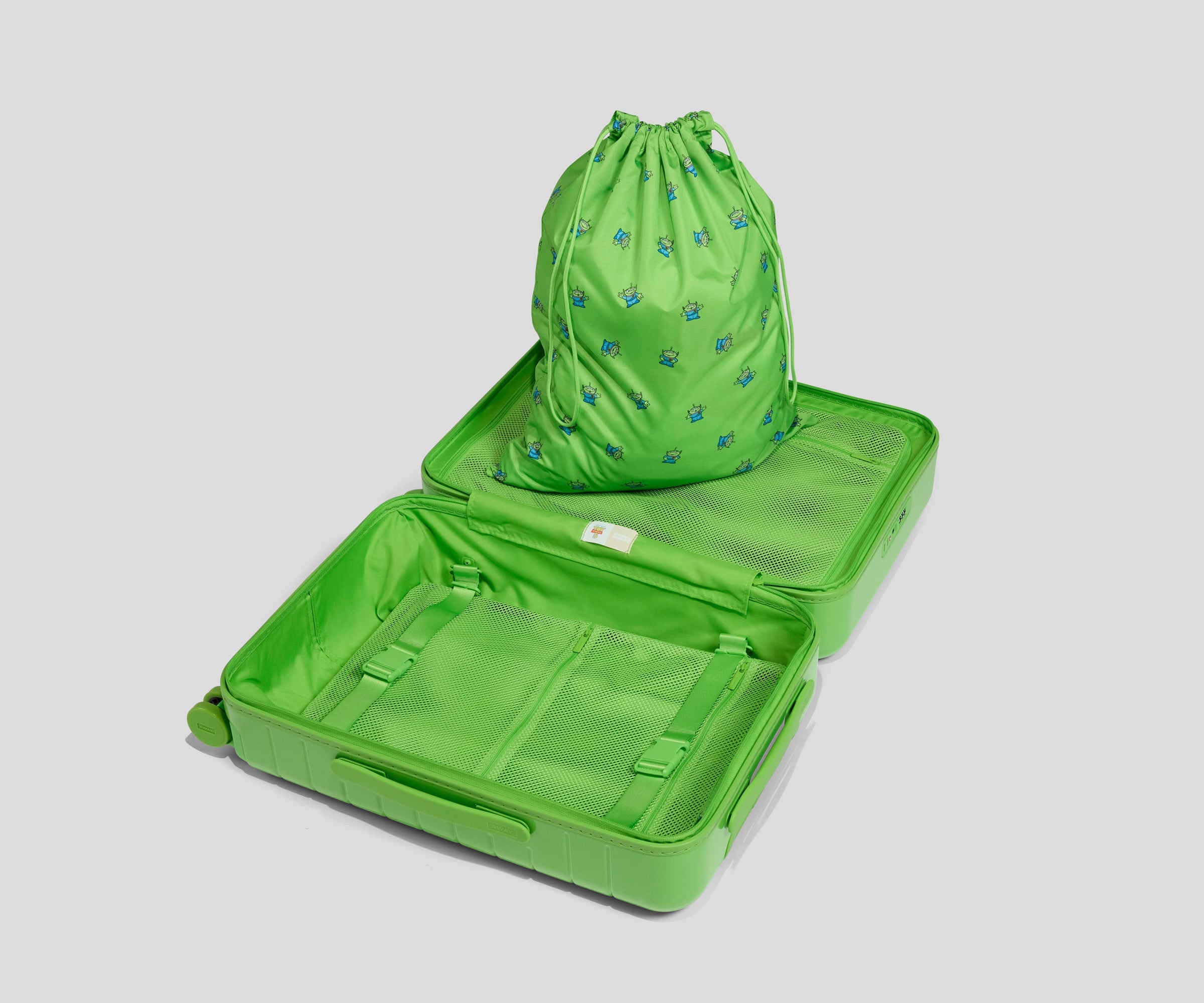 Away The Bigger Carry-On Luggage Tag - Alien Green