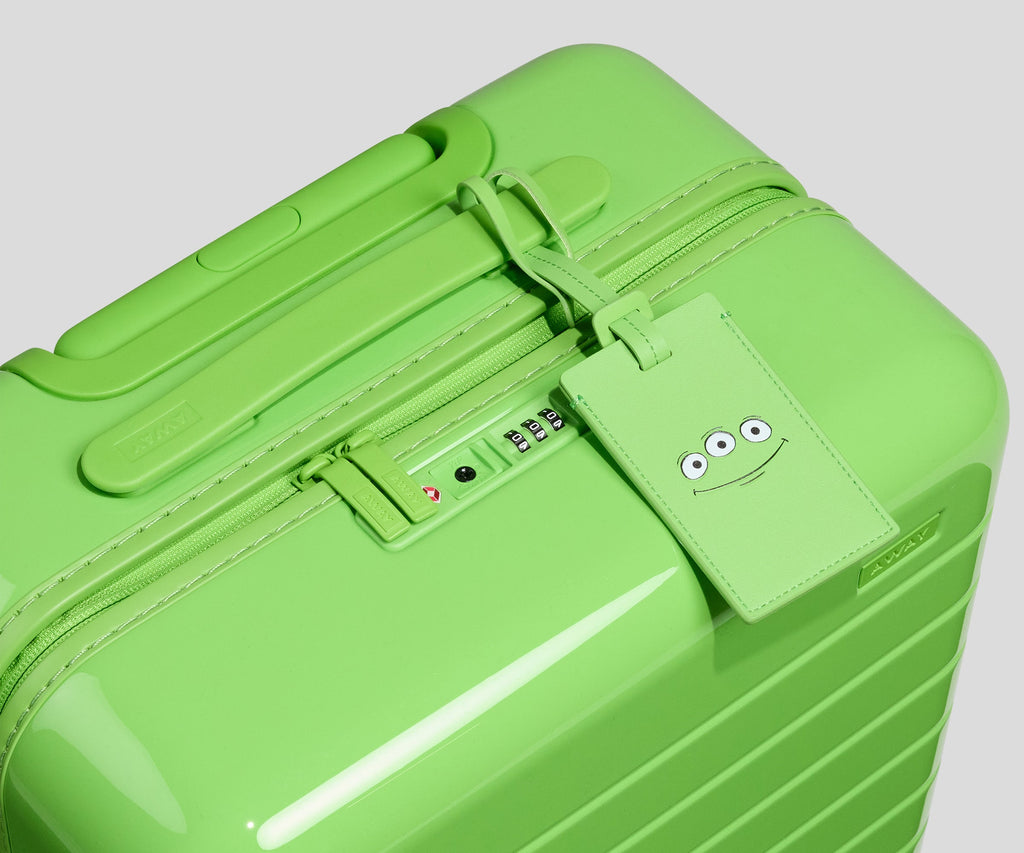 Away The Bigger Carry-On Luggage Tag - Alien Green