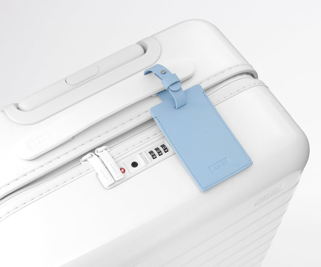 Away The Luggage Tag in Something Blue