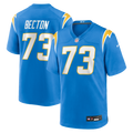 Mekhi Becton Los Angeles Chargers Nike Team Game Jersey -  Powder Blue