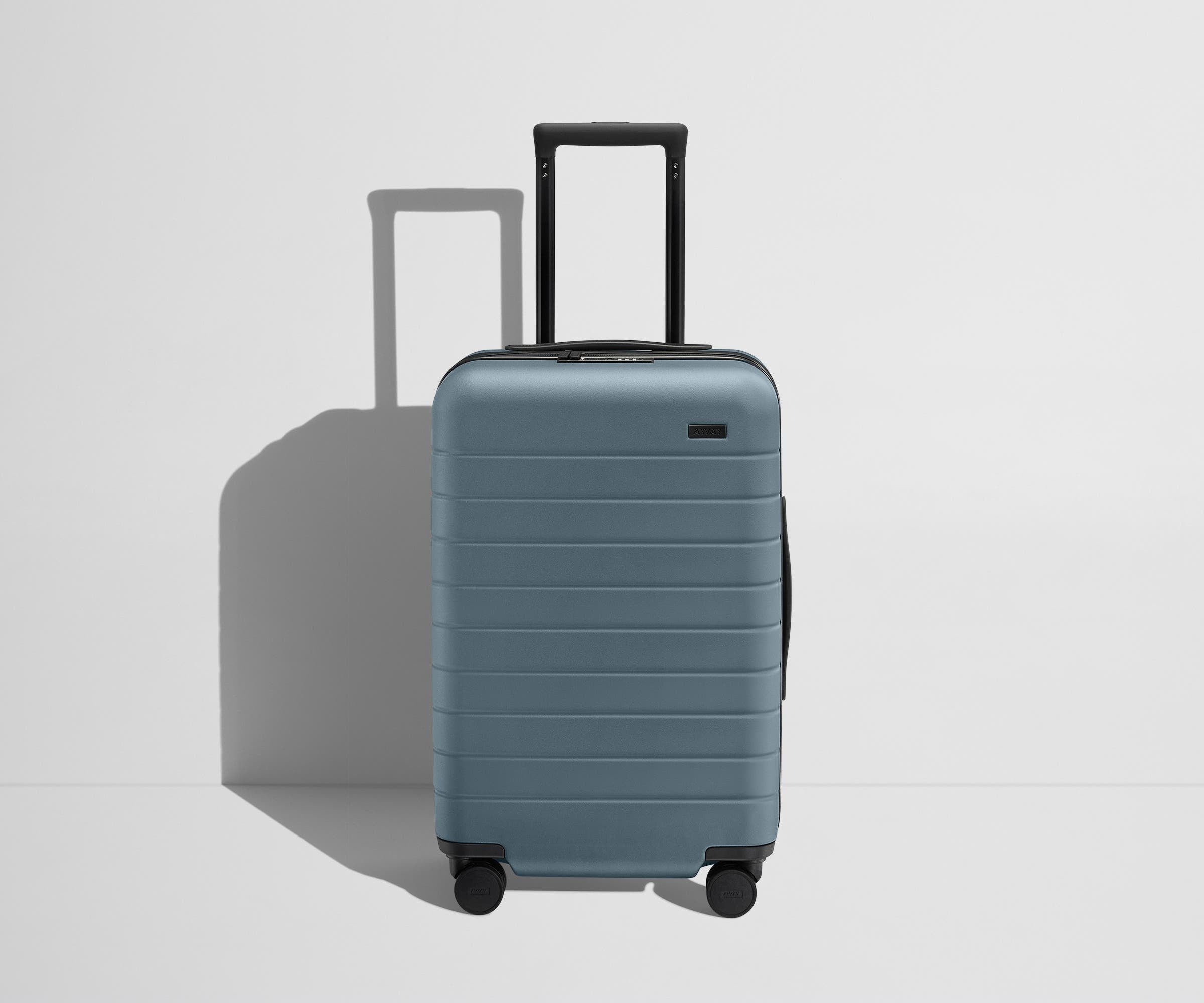 Away The Carry-On Flex Suitcase - Coast Blue