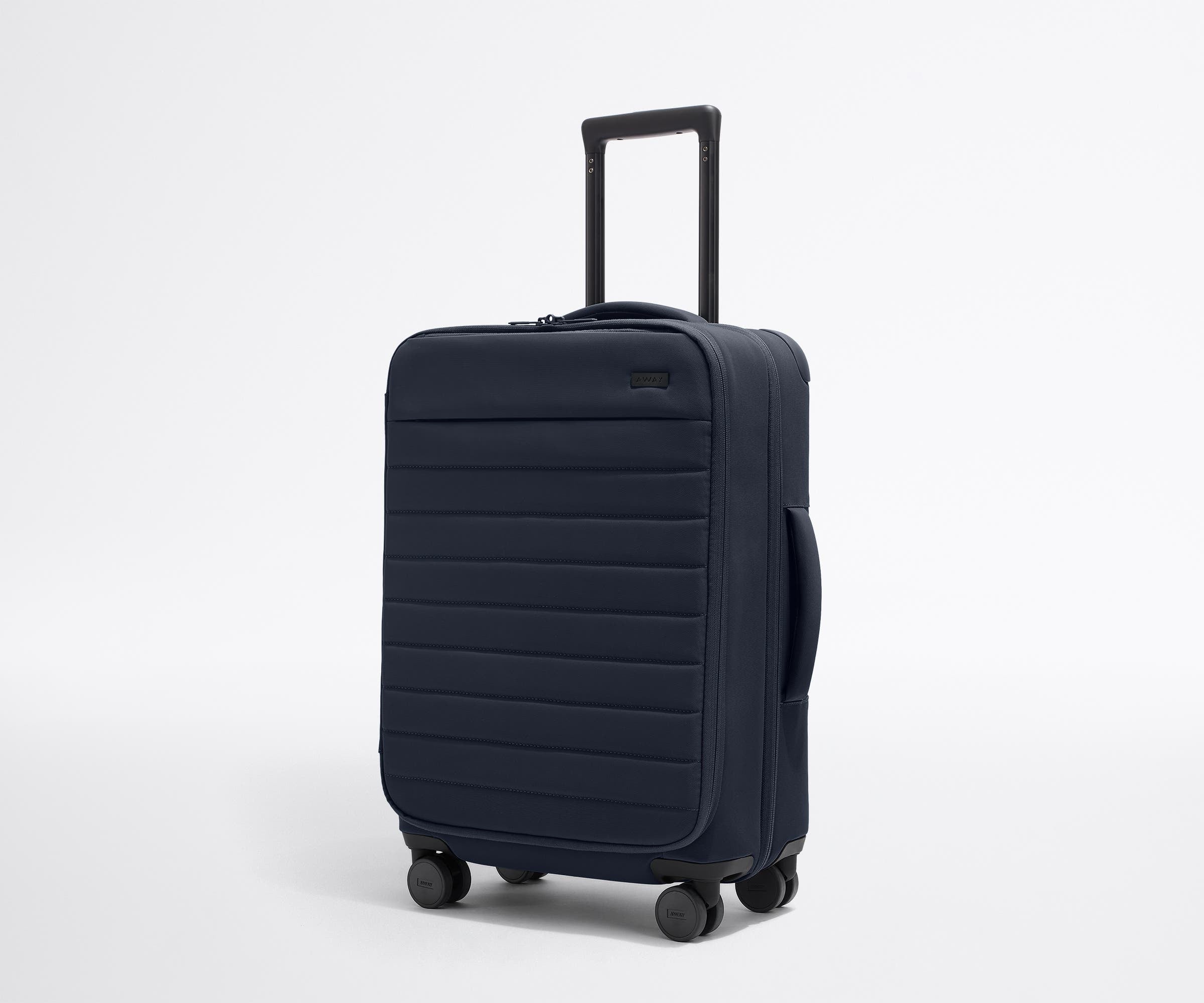 Away Softside Bigger Carry-On Suitcase - Navy Blue