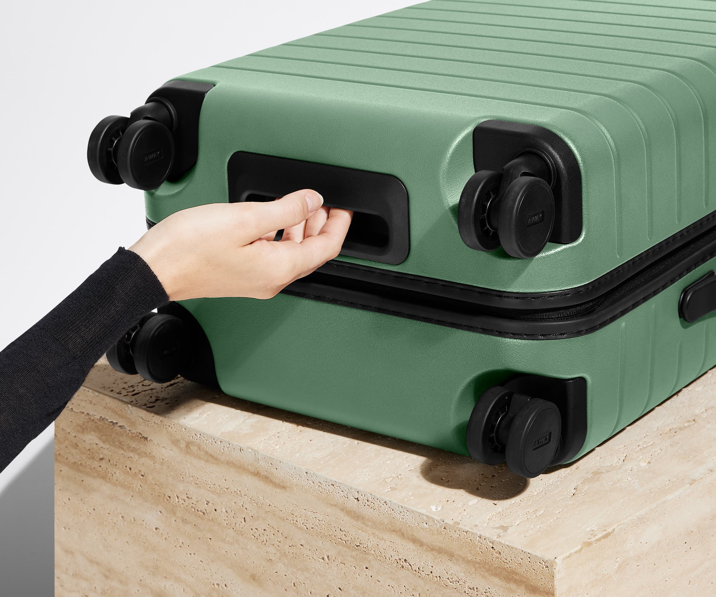 Away The Carry-On Suitcase - Sea Green