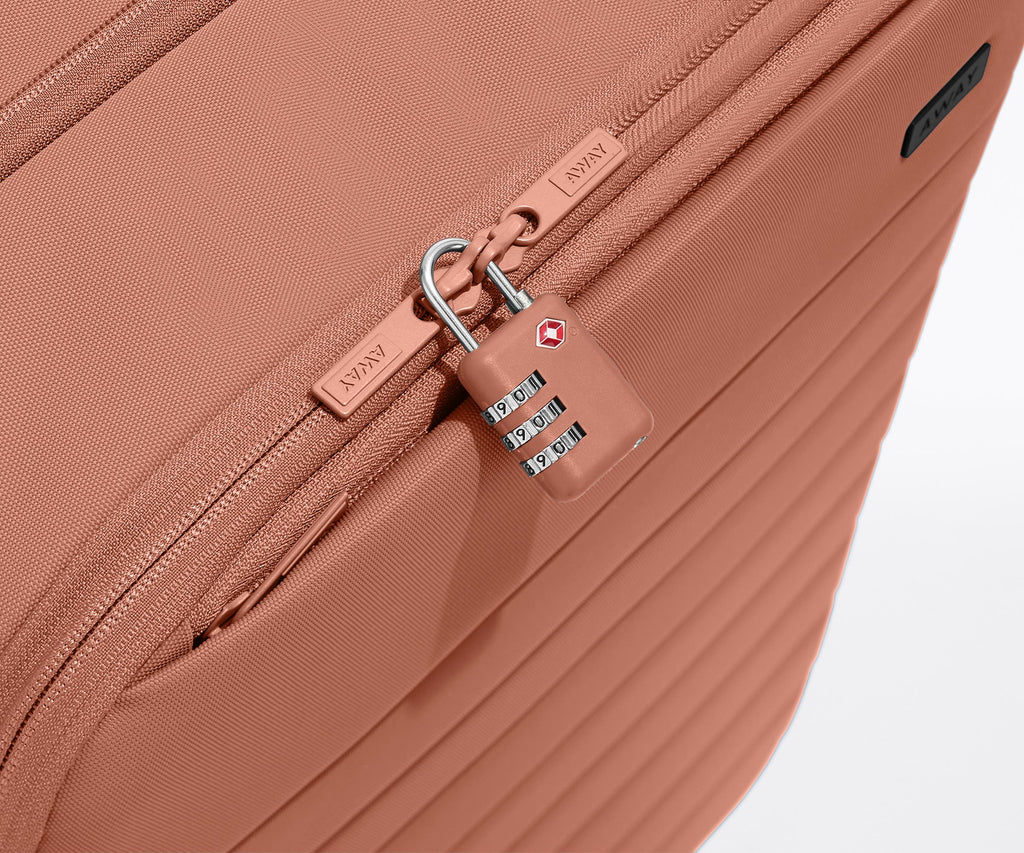 Away Softside Bigger Carry-On Suitcase - Clay Pink