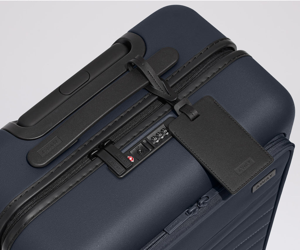 Away The Executive Bigger Carry-On Suitcase - Navy Blue