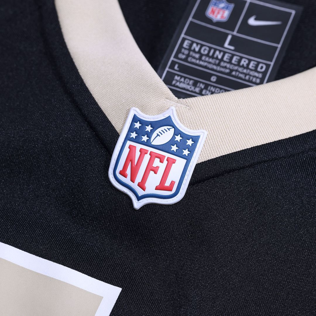 Cesar Ruiz New Orleans Saints Nike Game Jersey - Black