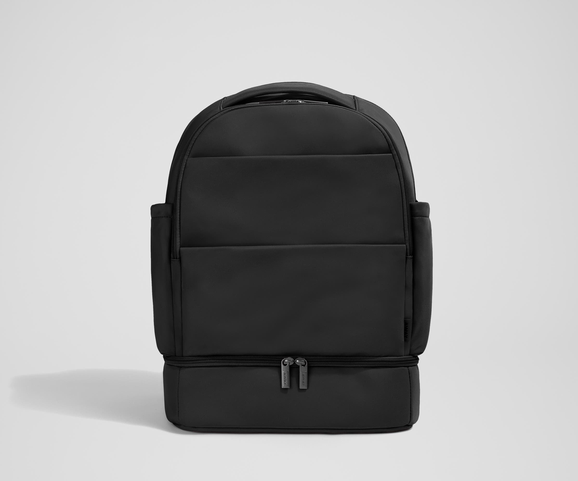 Away The Double Diaper Backpack Diaper Bag - Jet Black