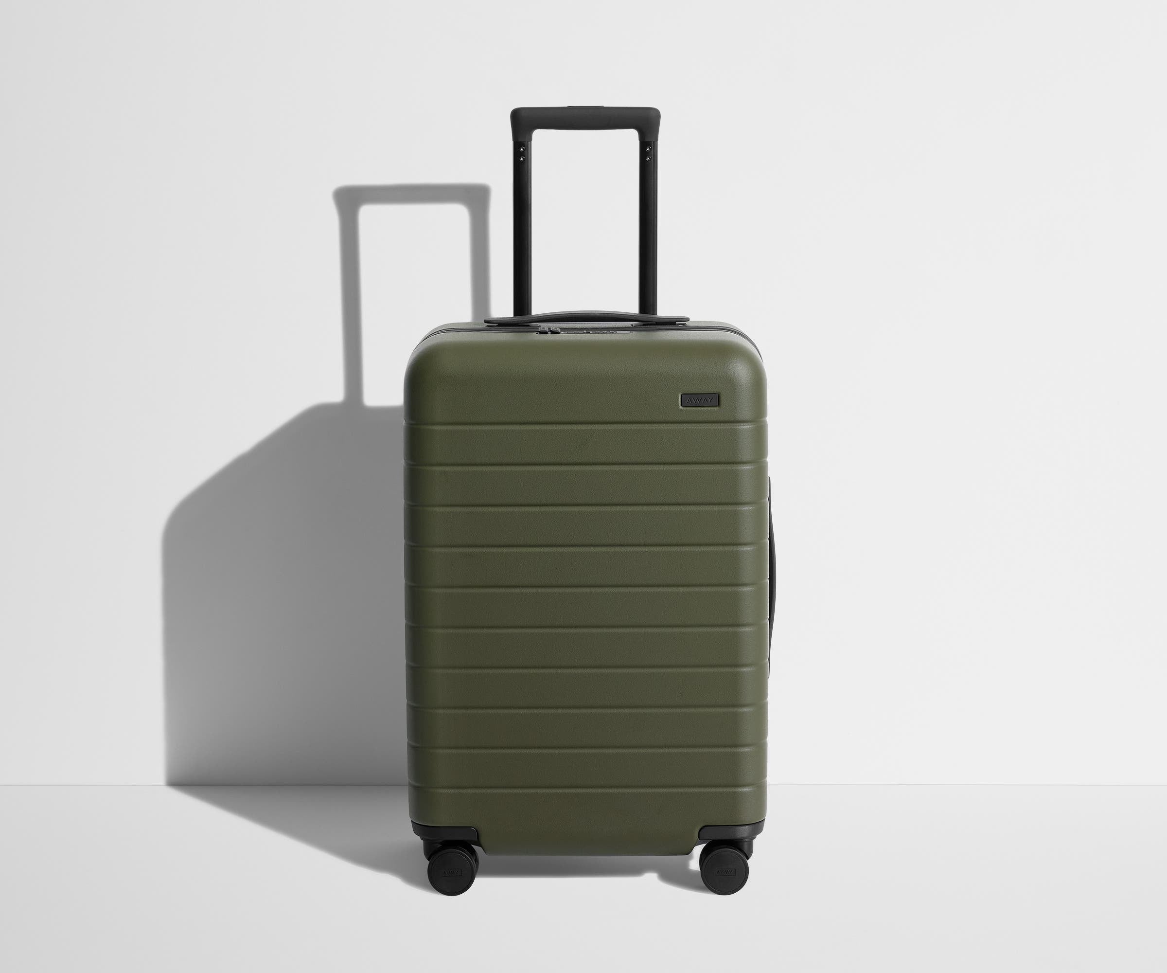 Away The Bigger Carry-On Suitcase - Olive Green