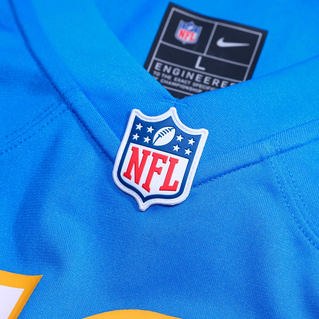 Elijah Molden Los Angeles Chargers Nike Team Game Jersey -  Powder Blue