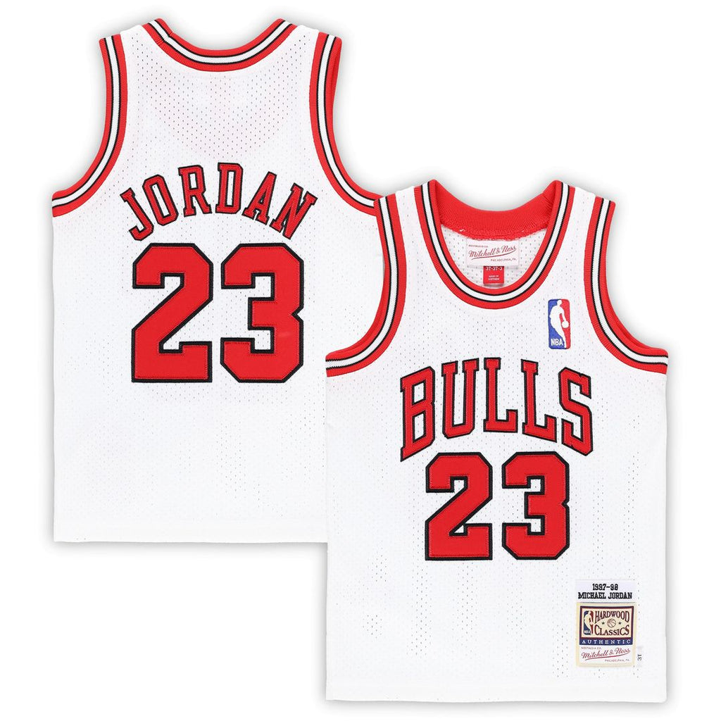 Michael Jordan Chicago Bulls Mitchell & Ness Toddler 1997/98 Hardwood Classics Authentic Jersey - Red