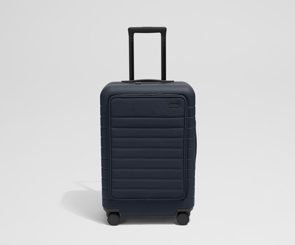 Away The Executive Bigger Carry-On Suitcase - Navy Blue