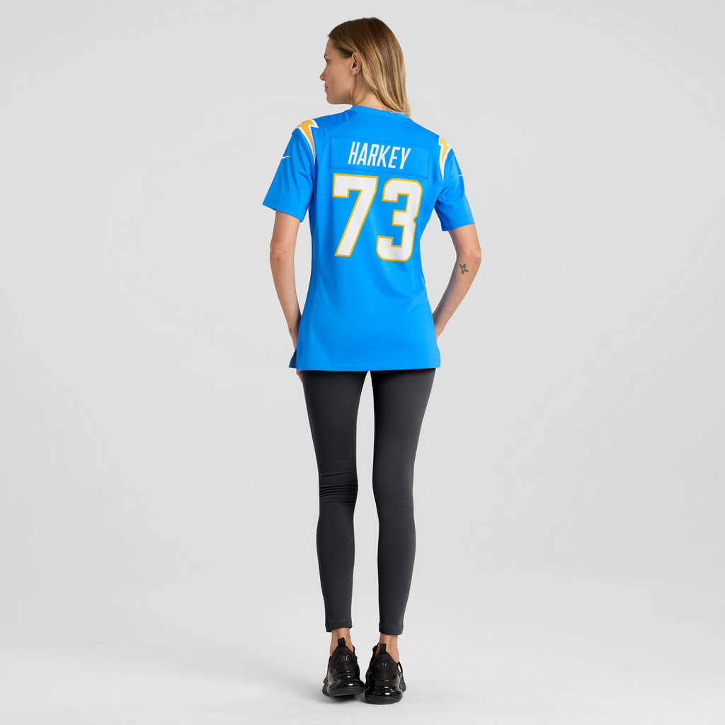 Alex Harkey Los Angeles Chargers Nike Women's Team Game Jersey -  Powder Blue