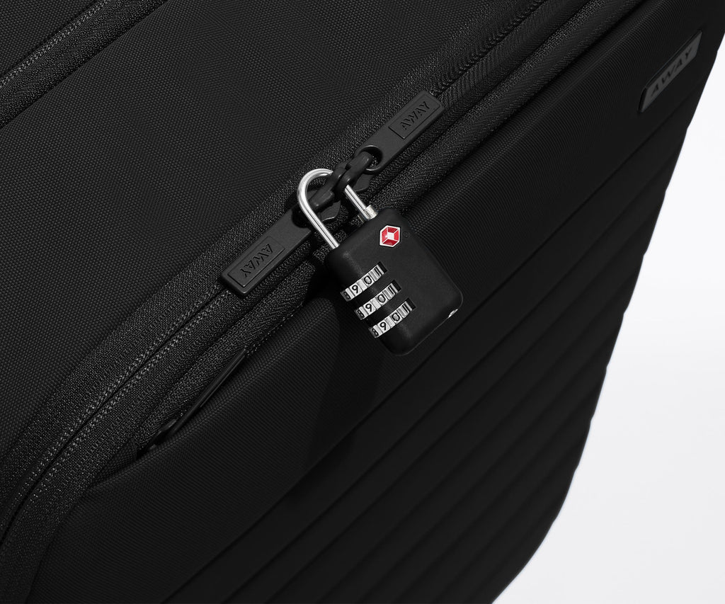 Away Softside Bigger Carry-On Suitcase - Jet Black
