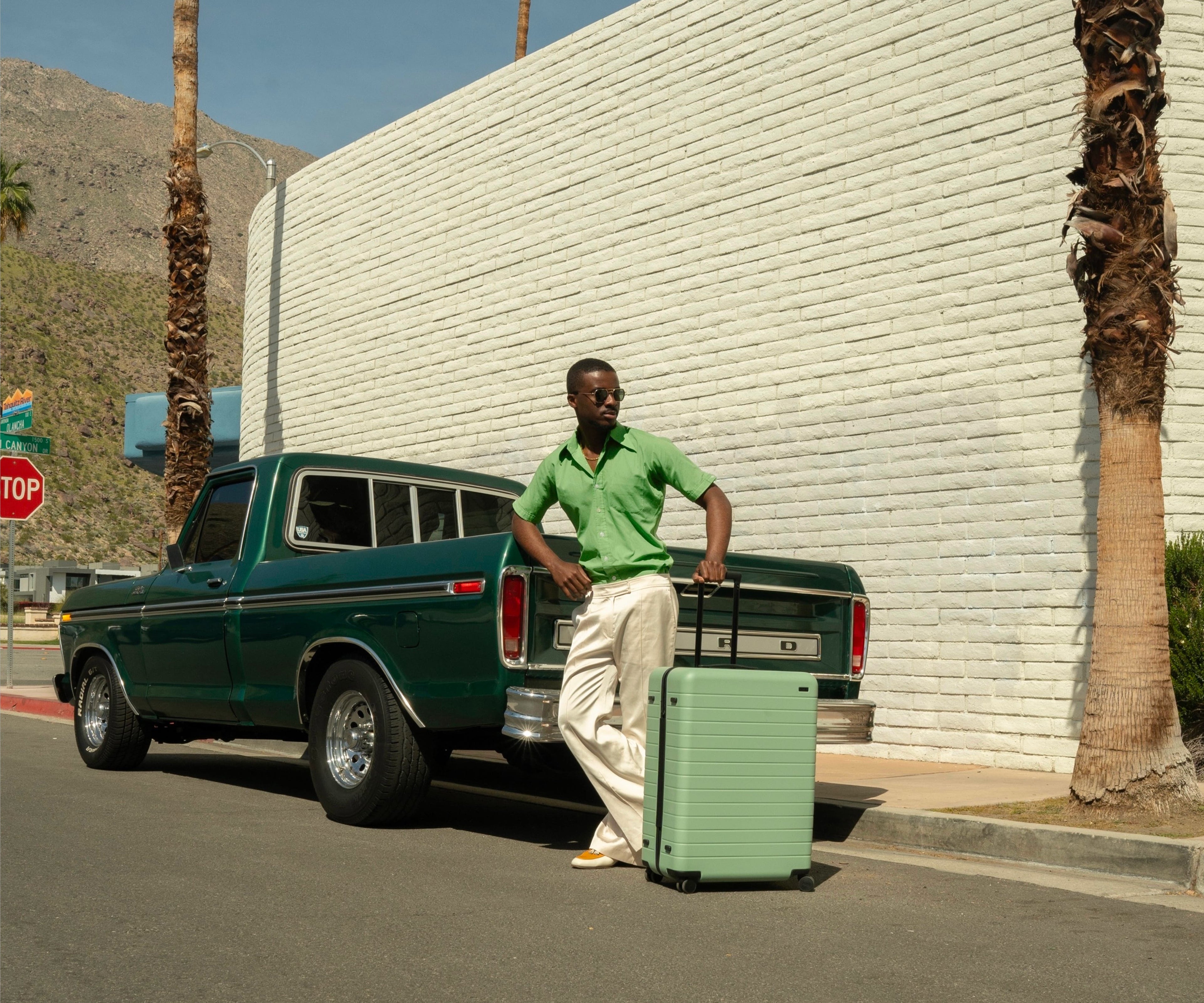 Away The Carry-On Suitcase - Sea Green