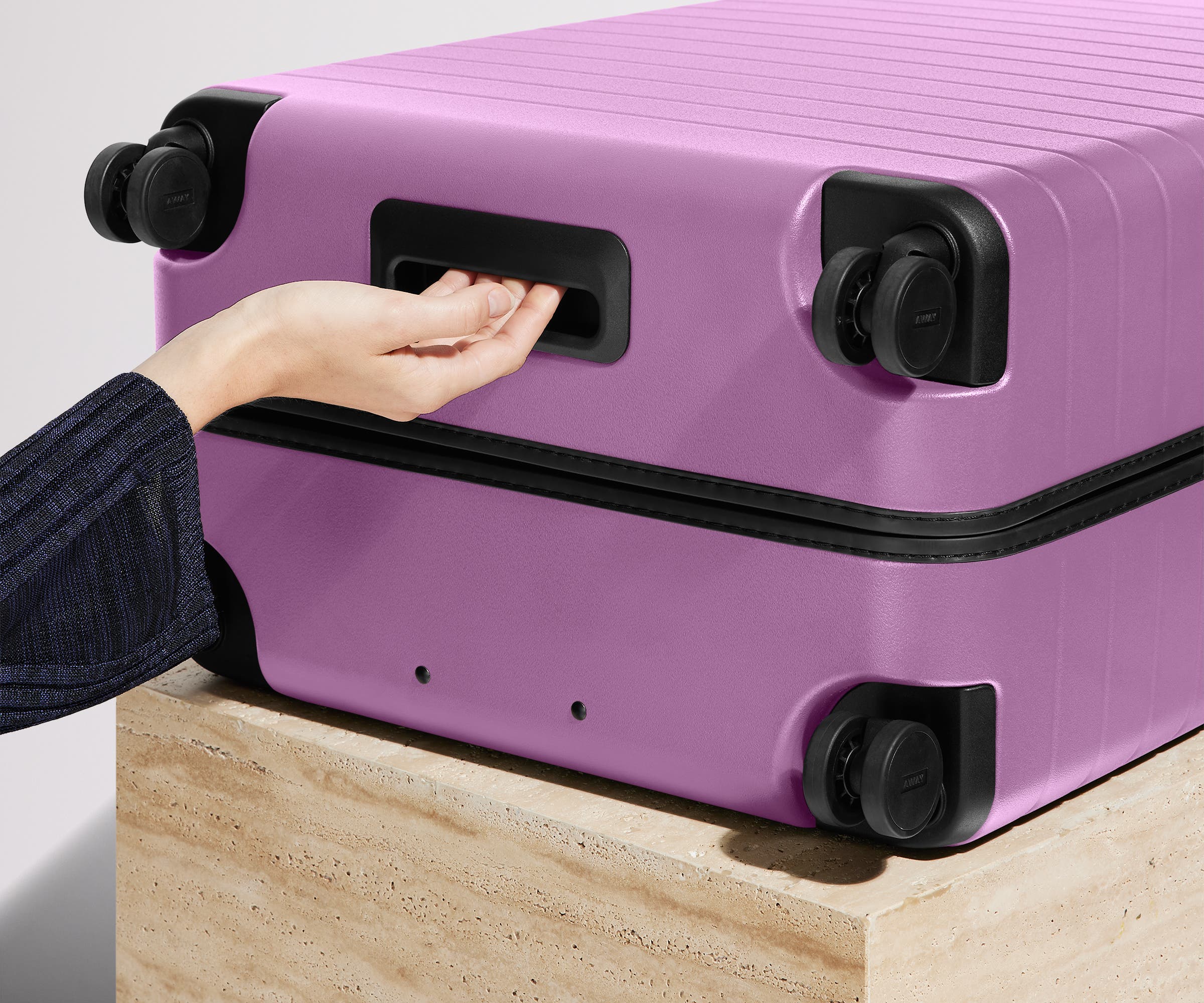 Away The Large Suitcase - Taffy Purple