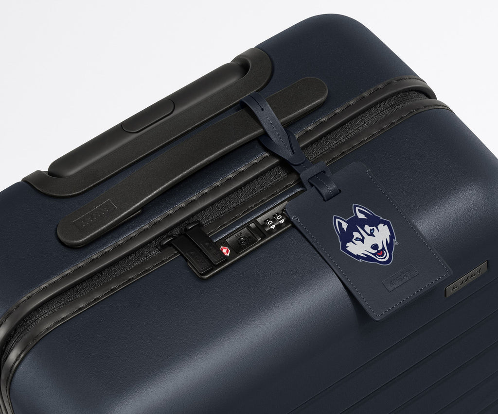 Away The Collegiate Luggage Tag in UConn ®