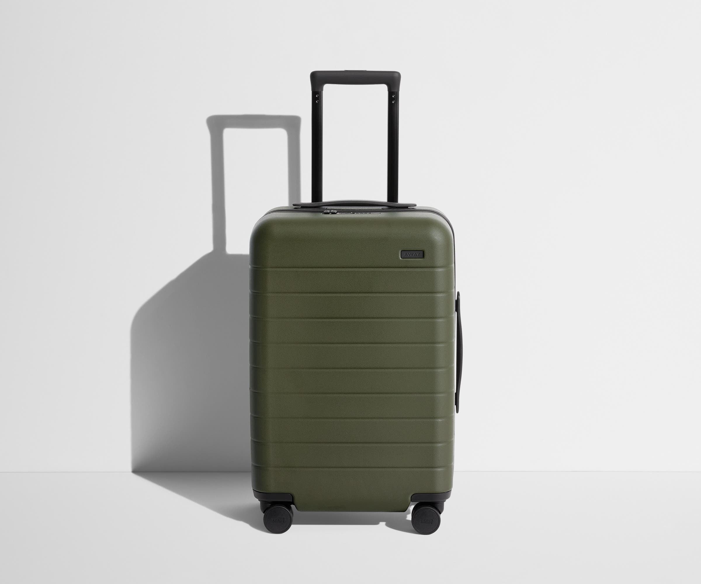 Away The Carry-On Suitcase - Olive Green