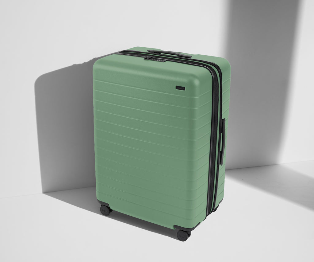 Away The Large Flex Suitcase - Sea Green